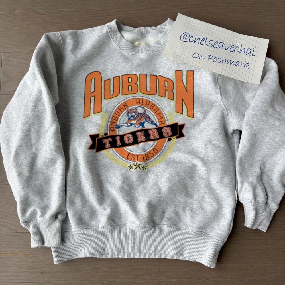 Vintage Auburn Tigers Est 1856 Football Shirt, 90s Auburn University Sweatshirt